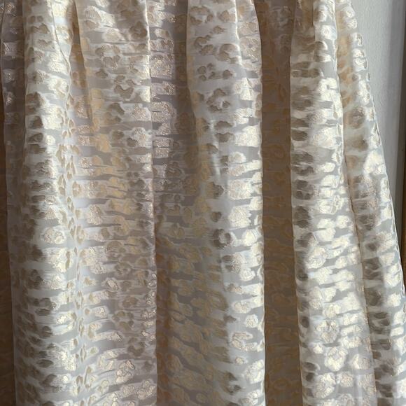 Anthropologie Pankaj & Nidhi Burnout Shimmer Maxi Skirt - Picture 6 of 15